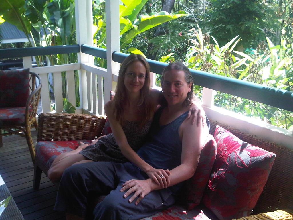 Cathy and me at Eumundi