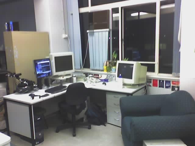 My desk at UQ