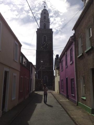 Cathy in the streets of Cork