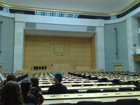 United Nations General Assembly room