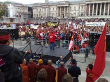Protest against Burmese military