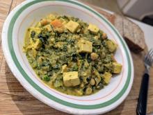 Creamy vegan curry